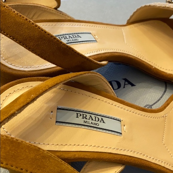 BNWT Authentic Prada Embellished Strap Heel Sandal - Picture 6 of 16